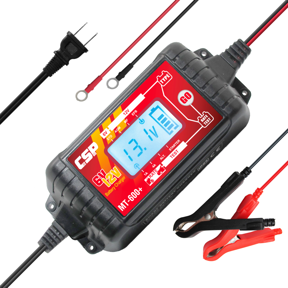 MT600+ 6V/12V多功能智慧型充電器